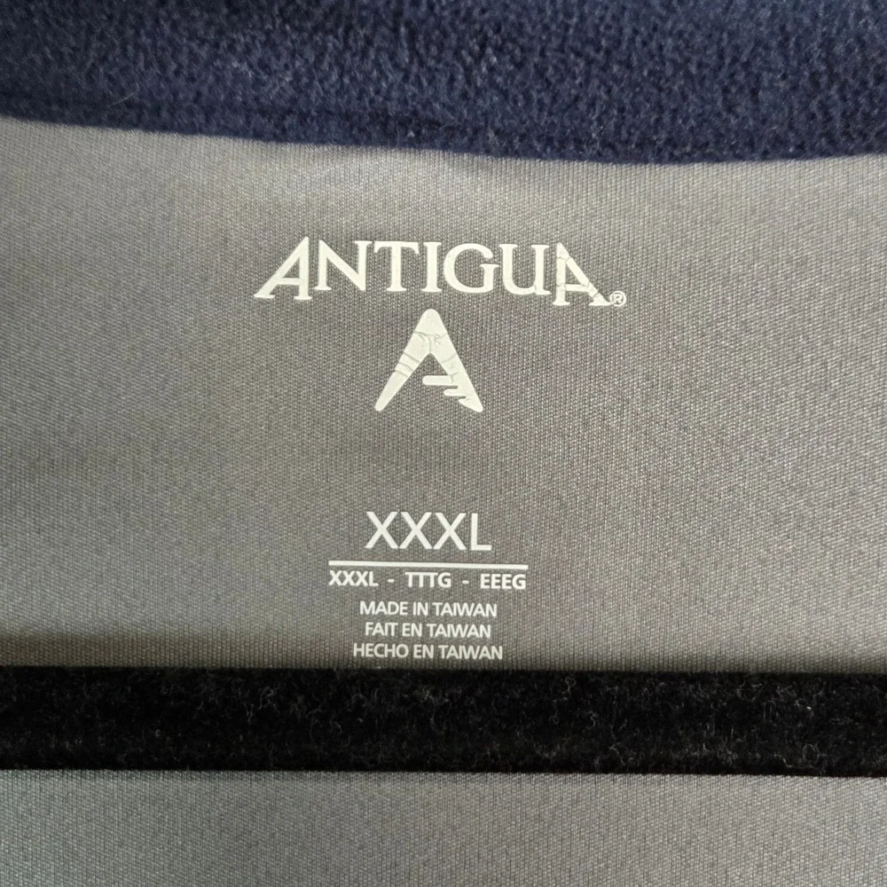 Antigua Boston Red Sox Fleece Pullover Men 3XL Navy Excellent MLB Quarter Zip